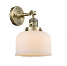  203SW-AB-G71 - Bell - 1 Light - 8 inch - Antique Brass - Sconce