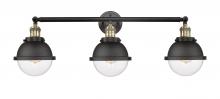  205-BAB-HFS-62-BK - Hampden - 3 Light - 34 inch - Black Antique Brass - Bath Vanity Light