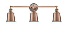  205BP-ACBK-M9-AC - Addison - 3 Light - 32 inch - Antique Copper - Bath Vanity Light