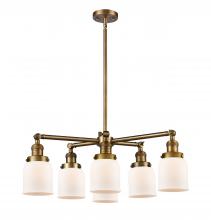  207-6CR-BB-G51 - Small Bell 6 Light Chandelier