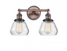  208BP-ACBK-G172 - Fulton - 2 Light - 17 inch - Antique Copper - Bath Vanity Light