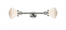  208L-PN-G321 - Olean - 2 Light - 7 inch - Polished Nickel - Bath Vanity Light