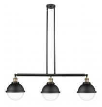  213-BAB-HFS-82-BK - Hampden - 3 Light - 42 inch - Black Antique Brass - Stem Hung - Island Light