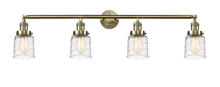  215-AB-G513 - Bell - 4 Light - 42 inch - Antique Brass - Bath Vanity Light