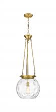 Innovations Lighting 221-1P-SG-G1215-14 - Athens Water Glass - 1 Light - 13 inch - Satin Gold - Chain Hung - Pendant
