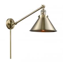  237-AB-M10-AB - Briarcliff - 1 Light - 10 inch - Antique Brass - Swing Arm