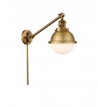  237-BB-HFS-61-BB - Hampden - 1 Light - 7 inch - Brushed Brass - Swing Arm