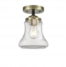 Innovations Lighting 284-1C-BAB-G192 - Bellmont - 1 Light - 6 inch - Black Antique Brass - Semi-Flush Mount