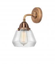  288-1W-AC-G172 - Fulton - 1 Light - 7 inch - Antique Copper - Sconce