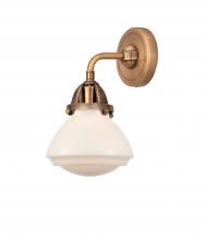  288-1W-AC-G321 - Olean - 1 Light - 7 inch - Antique Copper - Sconce