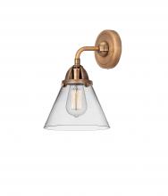  288-1W-AC-G42 - Cone - 1 Light - 8 inch - Antique Copper - Sconce