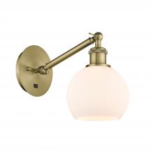  317-1W-AB-G121-6 - Athens - 1 Light - 6 inch - Antique Brass - Sconce