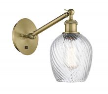  317-1W-AB-G292 - Salina - 1 Light - 6 inch - Antique Brass - Sconce