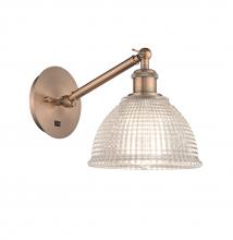 Innovations Lighting 317-1W-AC-G422 - Arietta - 1 Light - 8 inch - Antique Copper - Sconce