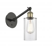 Innovations Lighting 317-1W-BAB-G802 - Clymer - 1 Light - 4 inch - Black Antique Brass - Sconce