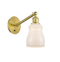  317-1W-SG-G391-LED - Ellery - 1 Light - 5 inch - Satin Gold - Sconce