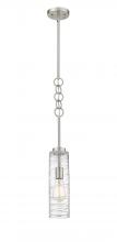 Innovations Lighting 380-1S-SN-G381-4CL - Wexford - 1 Light - 4 inch - Brushed Satin Nickel - Cord hung - Mini Pendant