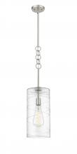 Innovations Lighting 380-1S-SN-G381-8CL - Wexford - 1 Light - 8 inch - Brushed Satin Nickel - Cord hung - Mini Pendant