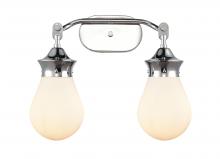  414-2W-PC-G4141-6-LED - Genesis - 2 Light - 18 inch - Polished Chrome - Bath Vanity Light