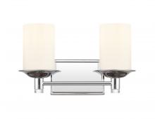  417-2W-PC-G4171-LED - Manhattan - 2 Light - 15 inch - Polished Chrome - Bath Vanity Light