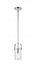 Innovations Lighting 423-1S-PC-G423-7SDY - Pilaster II Cylinder - 1 Light - 5 inch - Polished Chrome - Pendant
