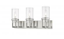 Innovations Lighting 426-3W-SN-G426-8CL - Utopia - 3 Light - 5 inch - Satin Nickel - Bath Vanity Light
