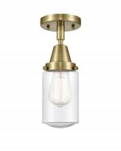 Innovations Lighting 447-1C-AB-G314 - Dover - 1 Light - 5 inch - Antique Brass - Flush Mount