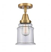 Innovations Lighting 447-1C-BB-G182 - Canton - 1 Light - 6 inch - Brushed Brass - Flush Mount