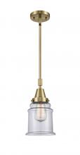 Innovations Lighting 447-1S-AB-G182 - Canton - 1 Light - 7 inch - Antique Brass - Mini Pendant