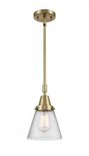 Innovations Lighting 447-1S-AB-G64 - Cone - 1 Light - 6 inch - Antique Brass - Mini Pendant