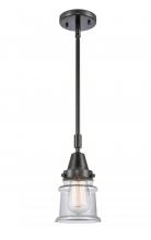 Innovations Lighting 447-1S-BK-G182S - Canton - 1 Light - 7 inch - Matte Black - Mini Pendant