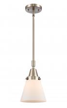 Innovations Lighting 447-1S-SN-G61 - Cone - 1 Light - 6 inch - Brushed Satin Nickel - Mini Pendant