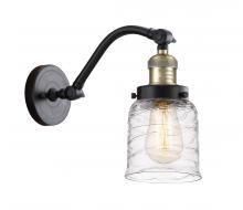  515-1W-BAB-G513 - Bell - 1 Light - 5 inch - Black Antique Brass - Sconce