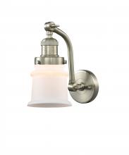 Innovations Lighting 515-1W-SN-G181S - Canton - 1 Light - 7 inch - Brushed Satin Nickel - Sconce