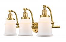 Innovations Lighting 515-3W-SG-G181 - Canton - 3 Light - 28 inch - Satin Gold - Bath Vanity Light