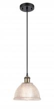 Innovations Lighting 516-1P-BAB-G422 - Arietta - 1 Light - 8 inch - Black Antique Brass - Cord hung - Mini Pendant