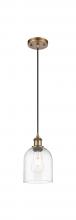 Innovations Lighting 516-1P-BB-G558-6CL - Bella - 1 Light - 6 inch - Brushed Brass - Cord hung - Mini Pendant