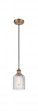 Innovations Lighting 516-1P-BB-G559-5CL - Bridal Veil - 1 Light - 5 inch - Brushed Brass - Cord hung - Mini Pendant