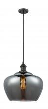  516-1S-OB-G93-L - Fenton - 1 Light - 11 inch - Oil Rubbed Bronze - Mini Pendant