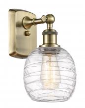  516-1W-AB-G1013 - Belfast - 1 Light - 6 inch - Antique Brass - Sconce