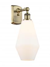  516-1W-AB-G651-7 - Cindyrella - 1 Light - 7 inch - Antique Brass - Sconce