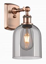 Innovations Lighting 516-1W-AC-G558-6SM - Bella - 1 Light - 6 inch - Antique Copper - Sconce