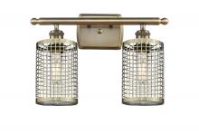  516-2W-AB-M18-AB - Nestbrook - 2 Light - 15 inch - Antique Brass - Bath Vanity Light