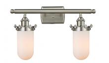 Innovations Lighting 516-2W-SN-232-W - Kingsbury - 2 Light - 14 inch - Brushed Satin Nickel - Bath Vanity Light