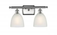 Innovations Lighting 516-2W-SN-G381 - Castile - 2 Light - 16 inch - Brushed Satin Nickel - Bath Vanity Light