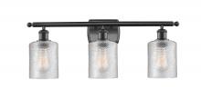 Innovations Lighting 516-3W-BK-G112 - Cobbleskill - 3 Light - 25 inch - Matte Black - Bath Vanity Light