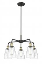  516-5CR-BAB-G394 - Ellery - 5 Light - 23 inch - Black Antique Brass - Chandelier