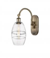  518-1W-AB-G557-6CL - Vaz - 1 Light - 6 inch - Antique Brass - Sconce