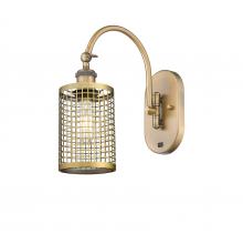 Innovations Lighting 518-1W-BB-M18-BB - Nestbrook - 1 Light - 5 inch - Brushed Brass - Sconce