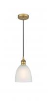 Innovations Lighting 616-1P-BB-G381 - Castile - 1 Light - 6 inch - Brushed Brass - Cord hung - Mini Pendant